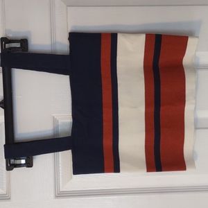 NWT Striped Crop Top